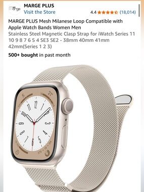 Apple Watch band stainless steel